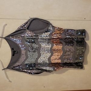 Forever 21 sequence top multi color size large